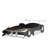 Race Car-Shaped Platform Bed With Wheels-1989035474
