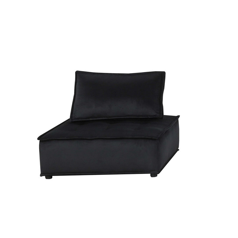 Repose-pieds canapé modulaire 5 pièces Gouvernour, H 29 po x l 120 po x P 120 po