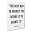 Predict The Future - Wrapped Canvas-61883044