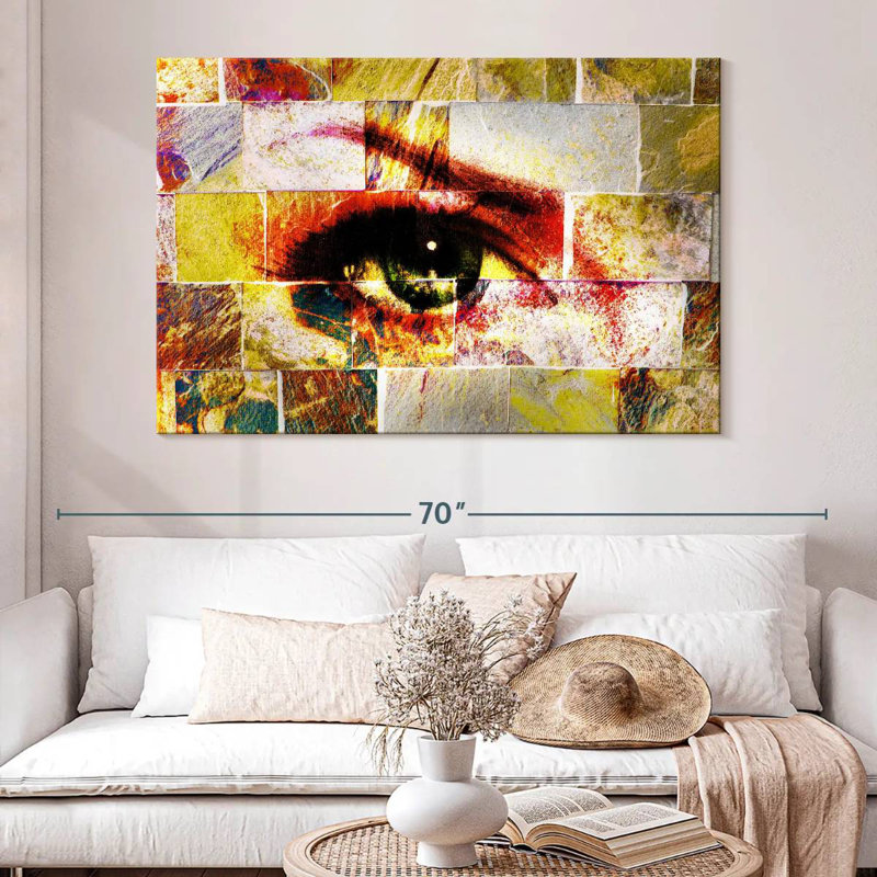 Shuttleworth Abstract Gaze, 34" H x 51" W
