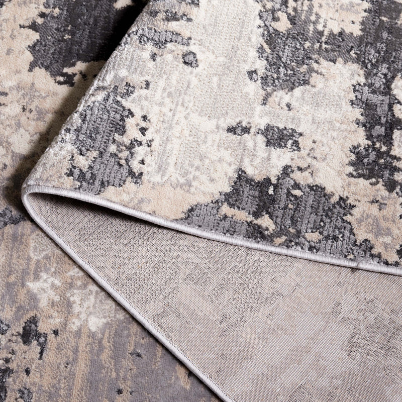 Whisper Performance Abstract Rug, Rectangle 5'3" x 7'6"