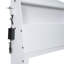 Lit plateforme avec tête de lit à DEL avec rangement, lit gigogne simple et 3 tiroirs-1028013067