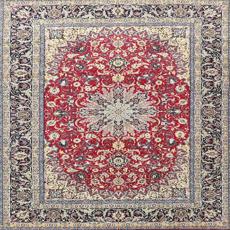 Canyonville Oriental Indoor Rug, Round 8'
