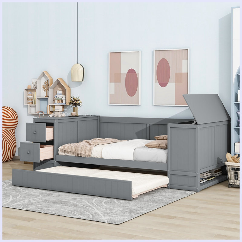 Presciliano Daybed, Gray