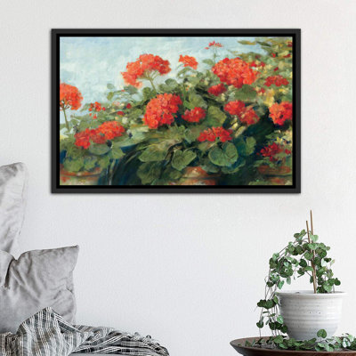 " Geranium Wave " Oil Painting