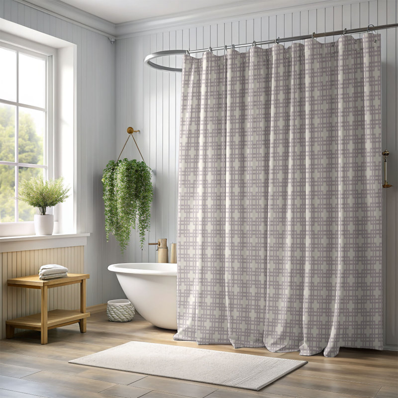 Rideau de douche Boho Gentle - Premium, H 74 po x l 71 po