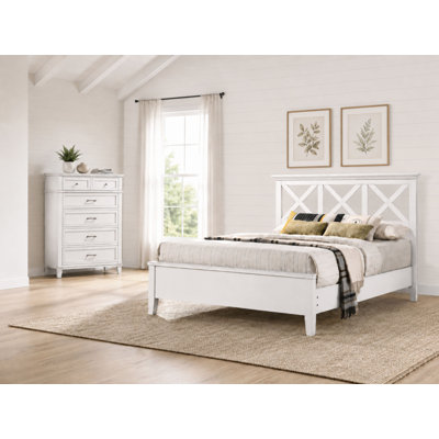 Anahat 2-Piece Queen Bedroom Set – White