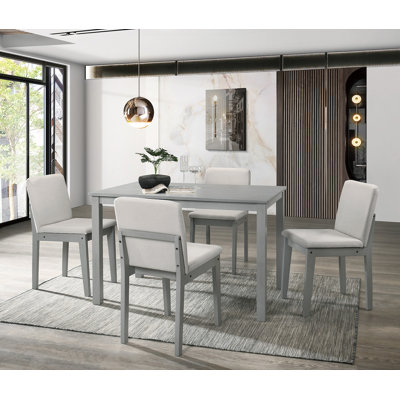 Rectangular 47'' L x 30'' W Dining Set -  Red Barrel StudioÂ®, BD638EBE57844A46AD4DBDEB396625CF