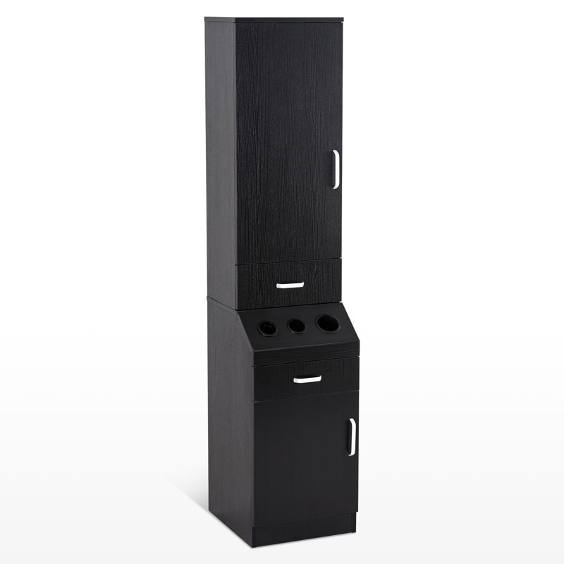 Freestanding Storage Cabinet with Tool Holder