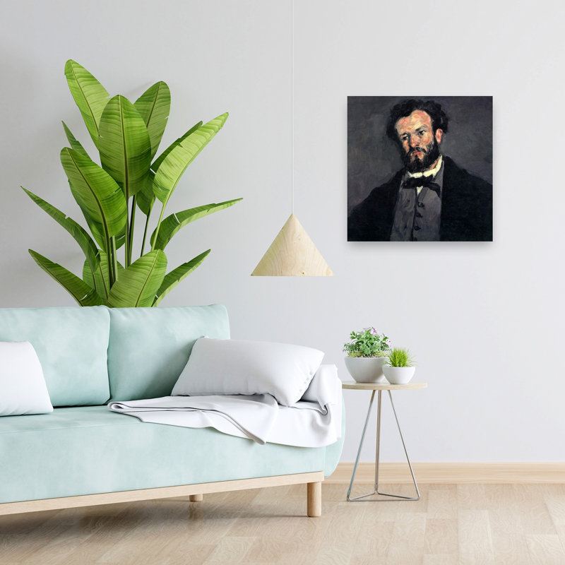 Portrait d'Antony Valabregue, impression d'art mural classique, H 24 po x l 24 po