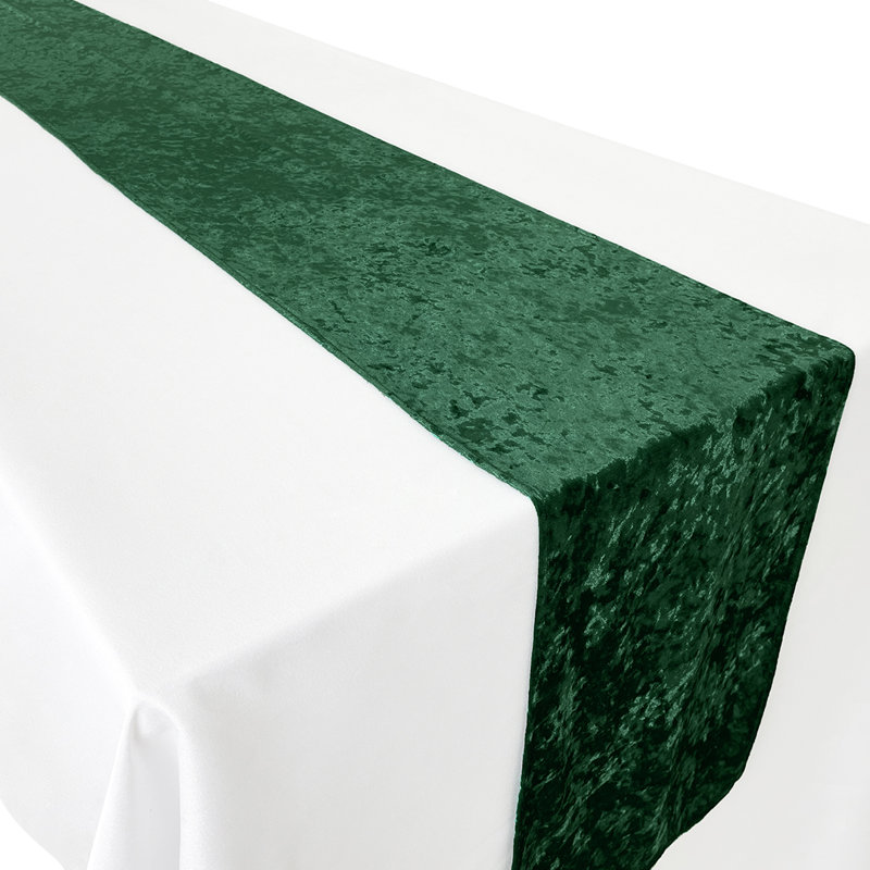 Chemin de table rectangulaire Thurstone, 120 po x 20 po, Vert