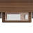 Luing 59'' Executive Desk with 2 File and Storage Drawers, Computer Writing Desk with Keyboard Tray and 2 Open Compartments for Home Office-862707040