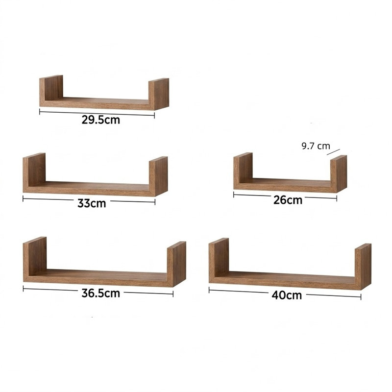 Solid Wood Floating Shelf