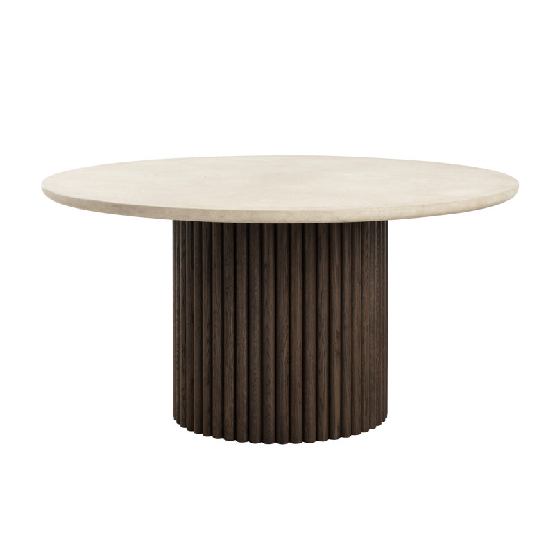 Round Marble Dining Table