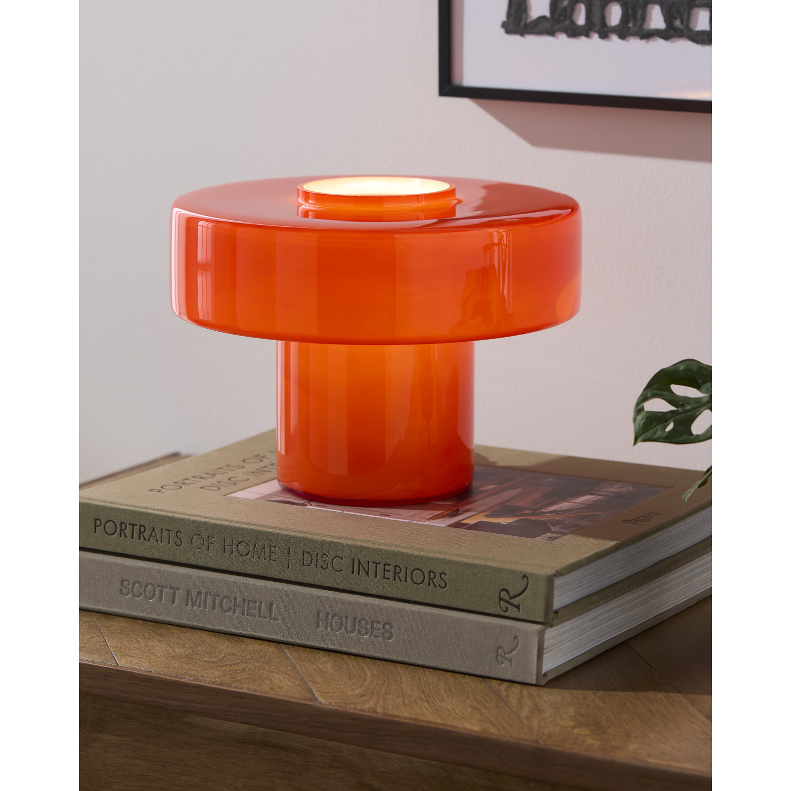 Lieselot Table Lamp, Cherry Red