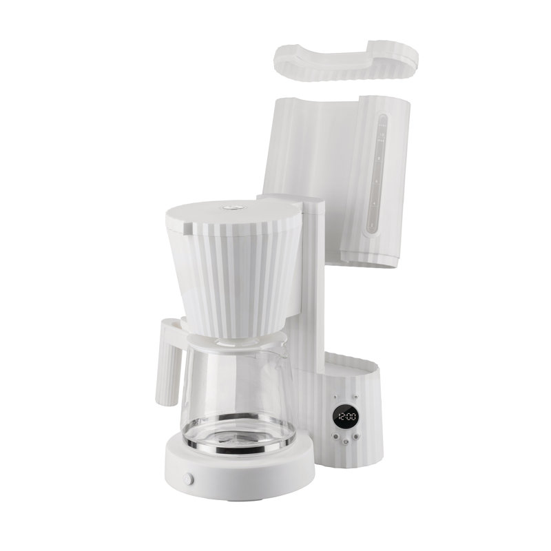 Plissé Drip Coffee Maker Us Plug, White