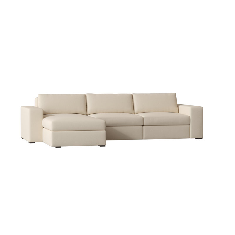 Liam Chaise Sectional, Siena 69, Brown Mahogany, Left Hand Facing