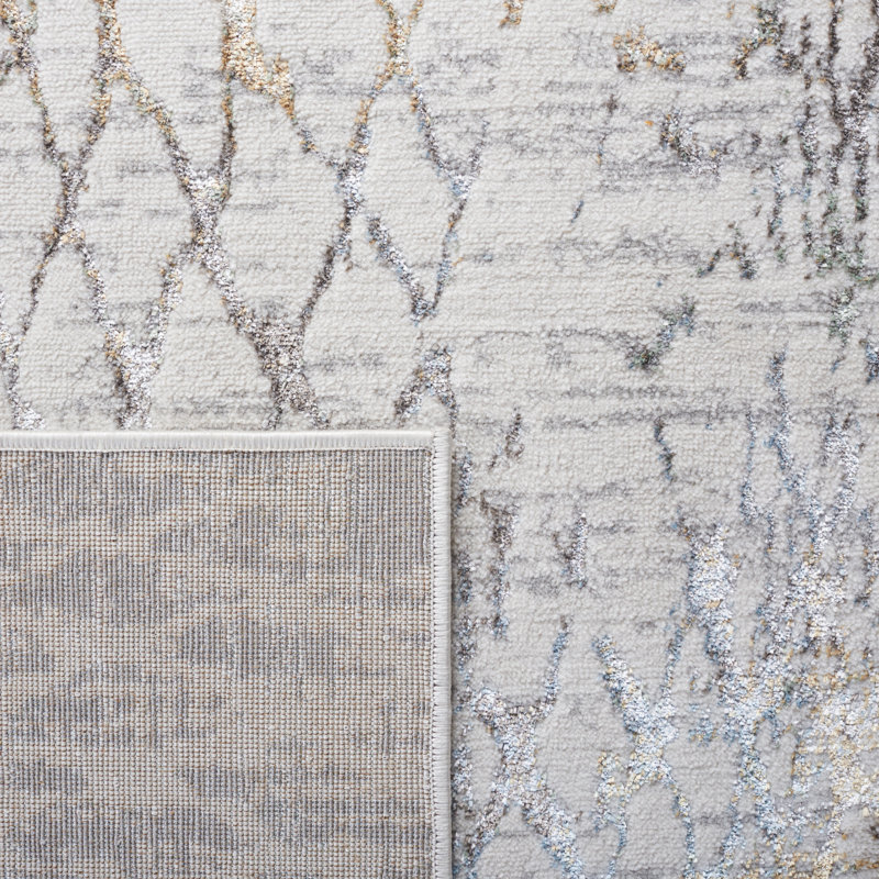 Aicia Air Performance Geometric Rug, Rectangle 8' x 10'