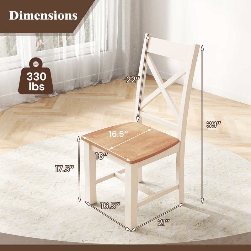 Chaises de salle à manger modernes en bois avec structure en bois d'hévéa à haut dossier, 2