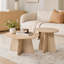 Ensemble de 2 tables basses gigognes Mid-Century