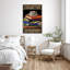 «I Drink Tea I Read», reproduction d'art graphique sur toile tendue-963553547