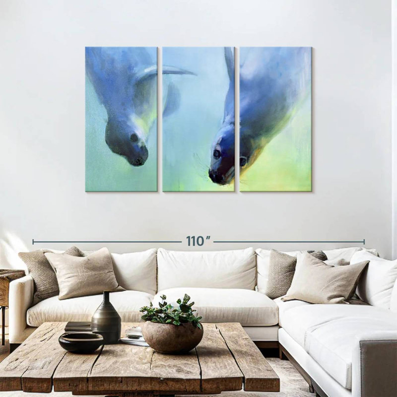 Brampt Equally Fascinating, 48" H x 74" W