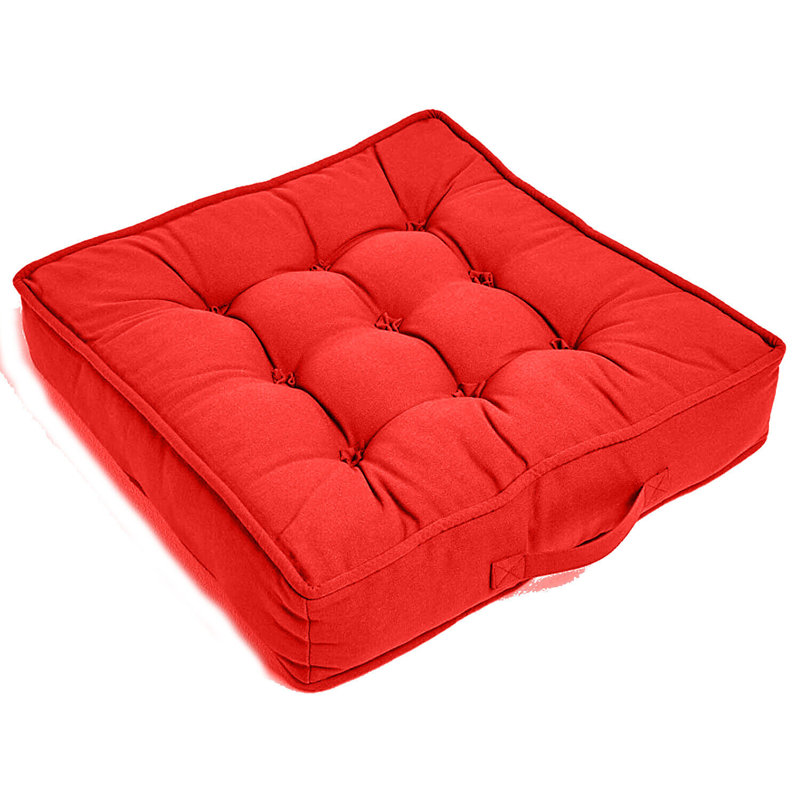 Domaingue Garden Seat Cushion, Red