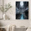 Art mural sur toile avec fente turquoise-417092273