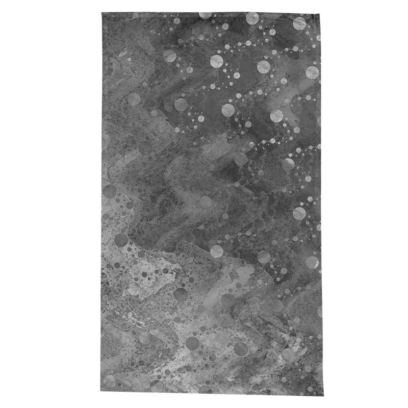Nappe abstrait leffel, Noir