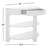 Christy Reeded Half Moon Console Table-1127455182