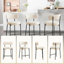 Tabouret 34,25 "H 34,25" avec dossier courbé-2016141509