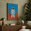 Astronaut in the Desert Modern - Wrapped Canvas-14386192-14386195