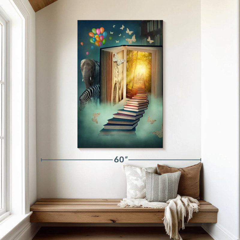 Kelan Stairway To Fantasy, H 48 po x l 32 po