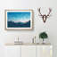 Over the Mountains in Abstract - Picture Frame Graphic Art Print-55735084-55735072