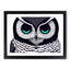 Illuminated Owl - Framed Print-1625650743-1625650730