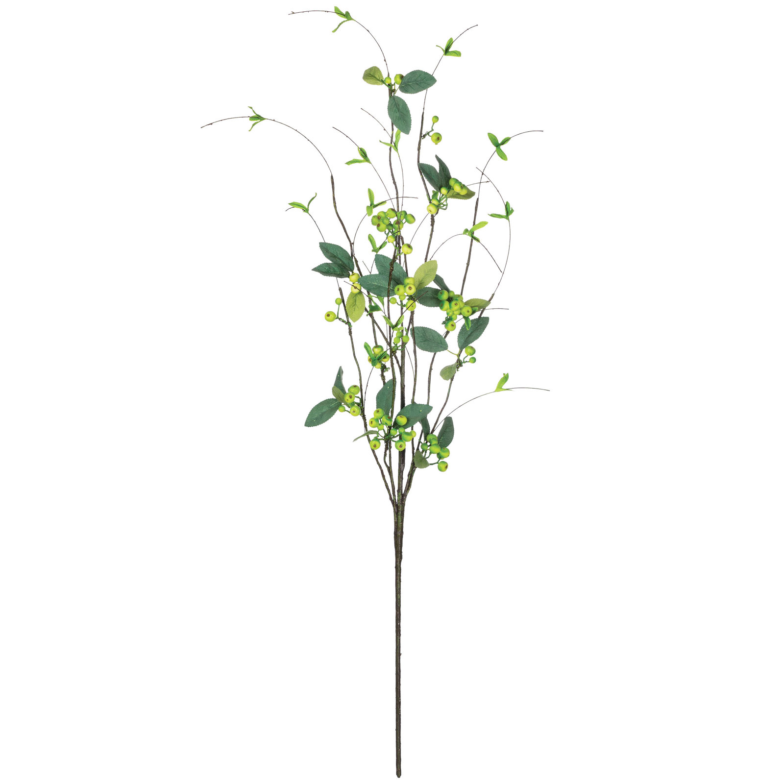 Ahslee Berry Twig Flower Branch with Leaves