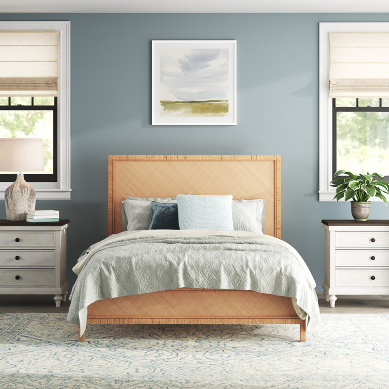 Adalard Woven Bed, Queen