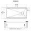 33" L x 18" W Undermount Kitchen Sink with Basket Strainer