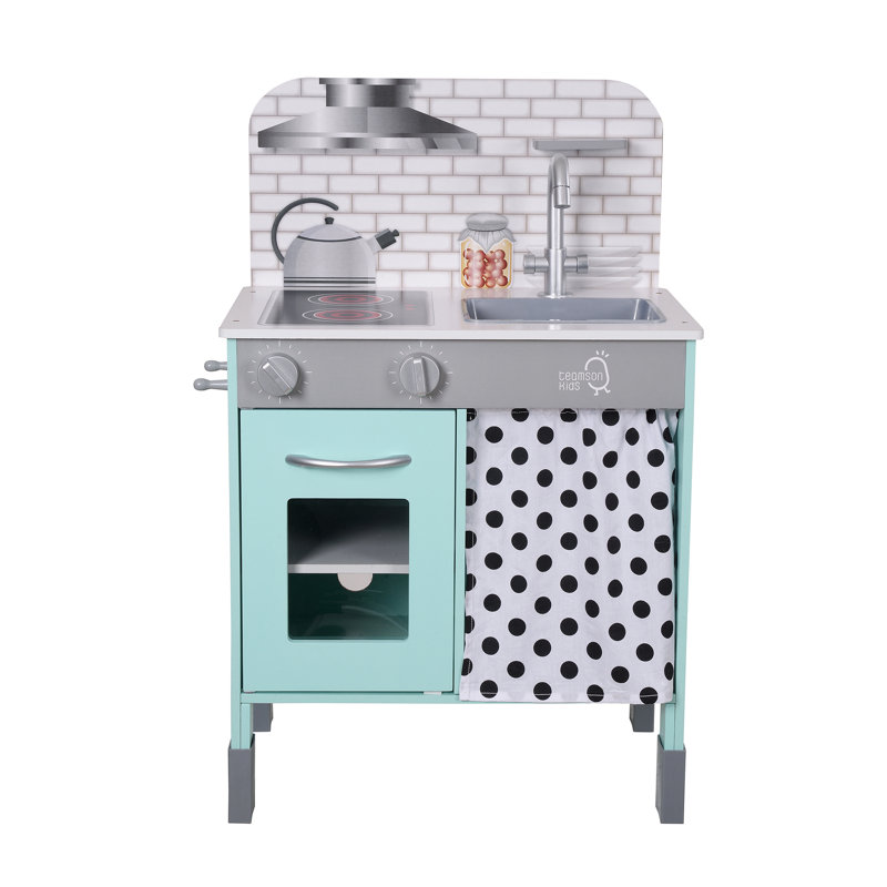 Little Chef Philly Modern Kitchen Set, Blue/Grey