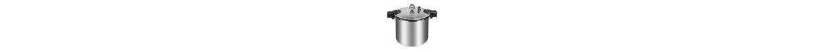 Barton 22 Qt. Built-in Dial Gauge Pressure Cooker