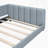 Upholstered Platform Bed-1917497768