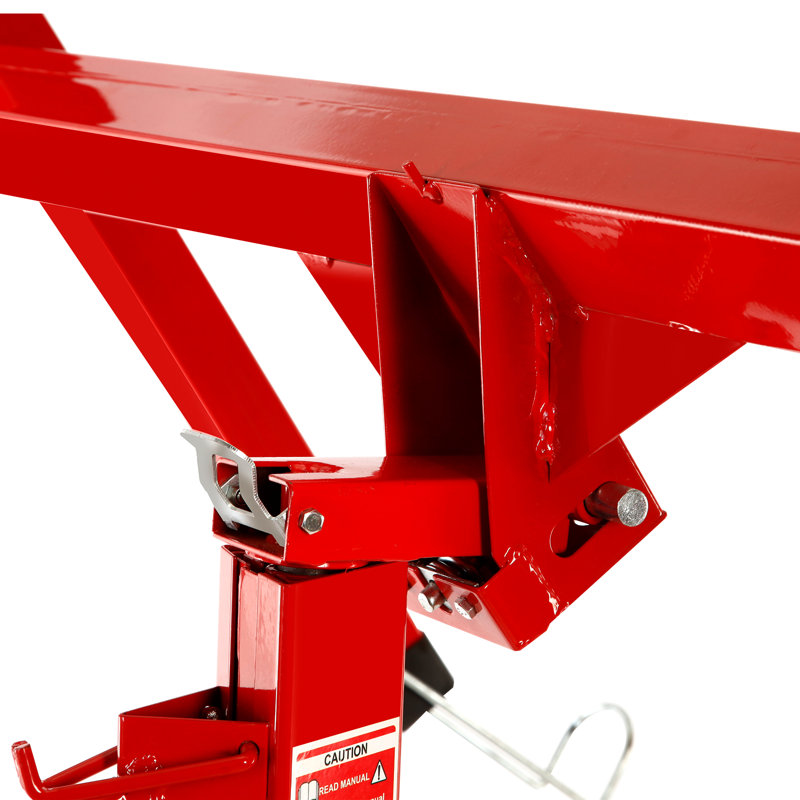 Élévateur pour cloison sèche, H 132 po x l 114 po x P 61 po, Rouge