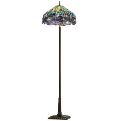 Asalonis 67'' Black Traditional Floor Lamp