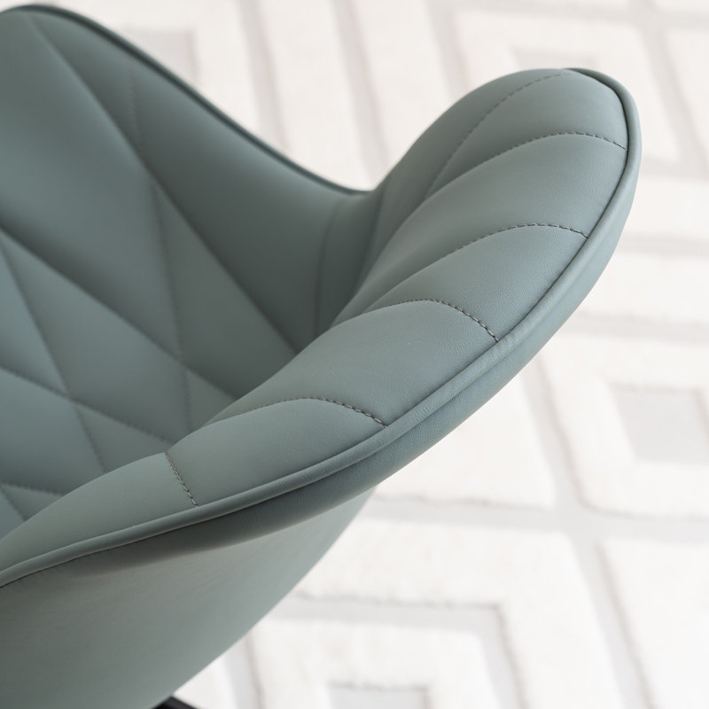 Fauteuil de bureau Darlaine, Vert grisâtre