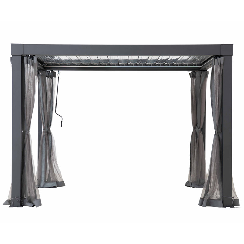 Net for cedar wood Gazebo 395cm x 395cm, 290cm H x 210cm W x 3cm D