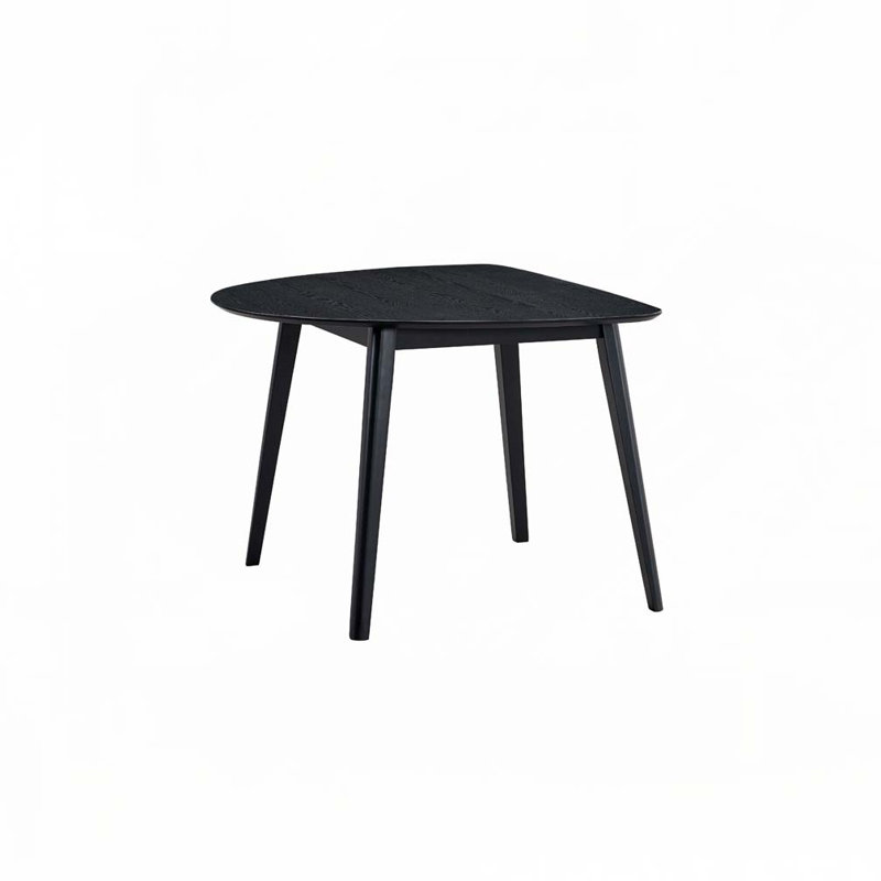 Table de salle à manger à finition noire