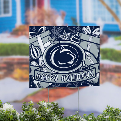 Penn State Yard Sign, Holiday