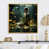 Gold Floater Framed