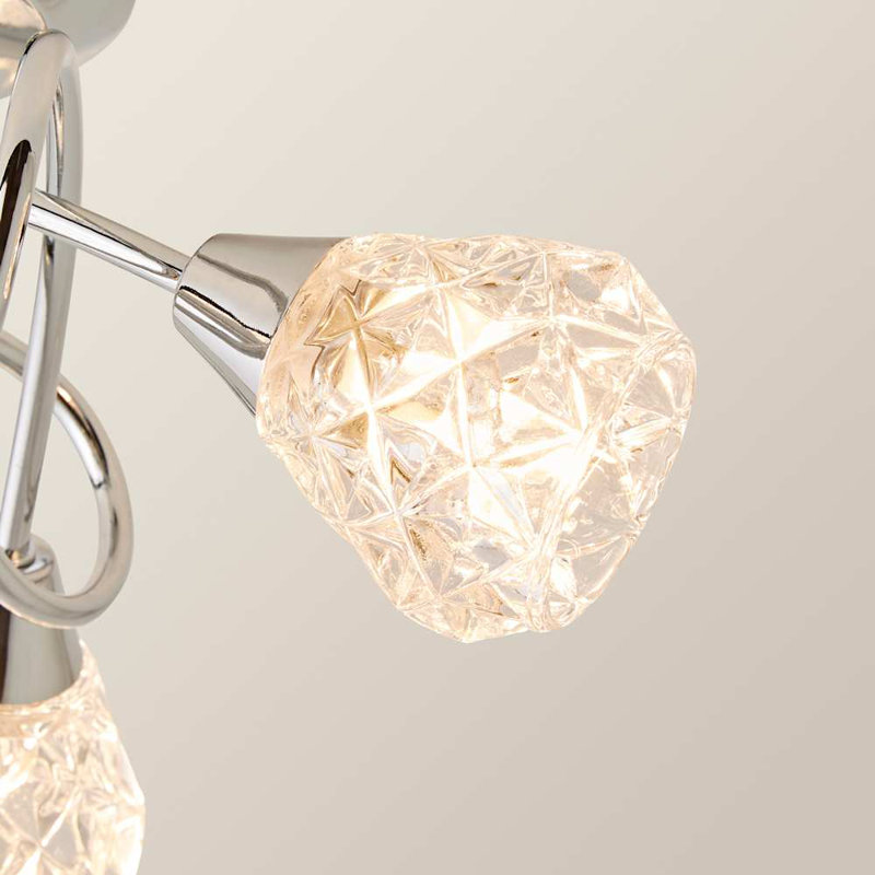 Goodson Crystal Semi Flush Mount