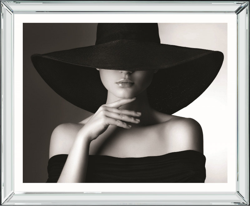 Mystery Lady II - Print on Wood